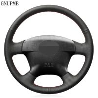 【YF】 Steering Wheel Cover Black Artificial Leather Car Covers For Honda Civic 2000-2005 Hybrid 2003 Stream 2001