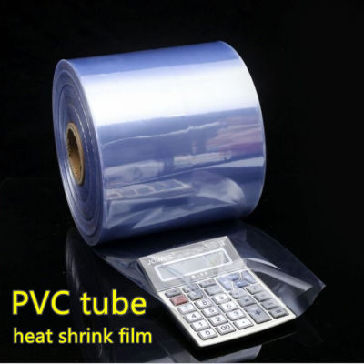 0.5-1.5kg 0.05mm PVC Heat shrinkable Clear Membrane Plastic PVC hot Shrink Film Packaging Tube Plastic Pack Supplies Sheet
