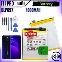 (mobile Acc) แบตเตอรี่ แท้ F11 PRO Battery, Model BLP697 (4000mAh)พร้อมชุดไขควง สินค้ารับประกัน⏳ 6 เดือน ส่งออกทุกวัน ส่งตรงจากไทย