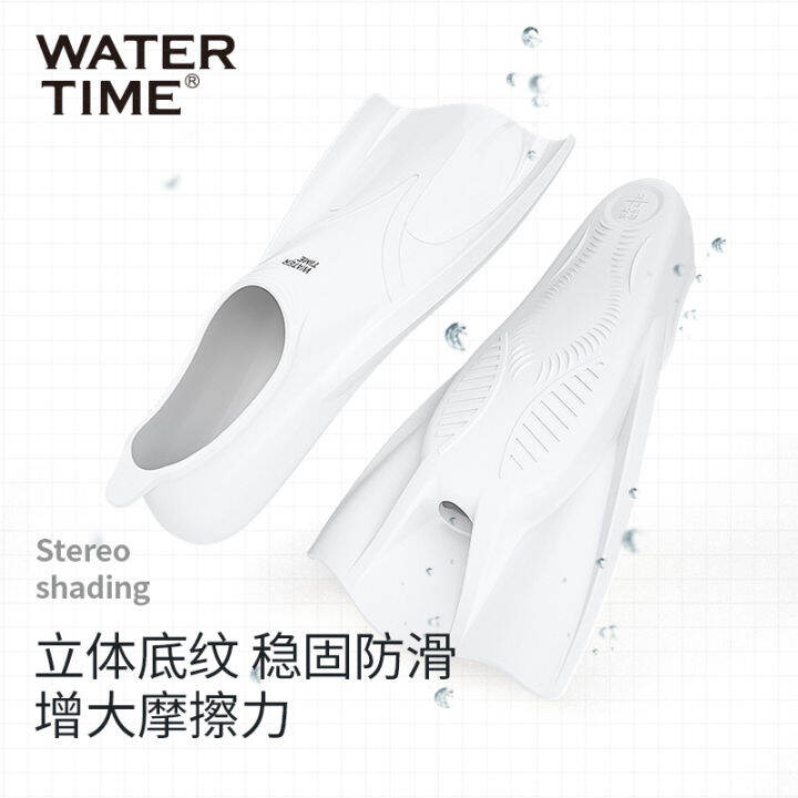 Swimming flippers freestyle silicone short and long professional