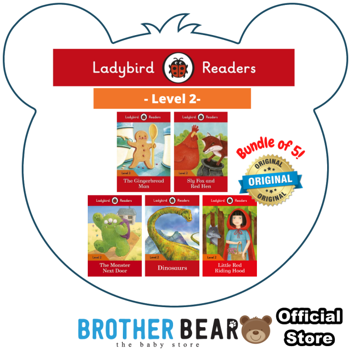 Authentic】Ladybird Readers Level 2 / Level 3/ Level 4 -Set of