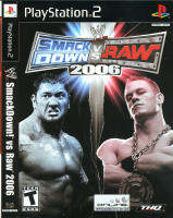 ? แผ่นเกมส์ PS2 ? WWE SmackDown! vs. Raw 2006 ⚔️ PlayStation 2