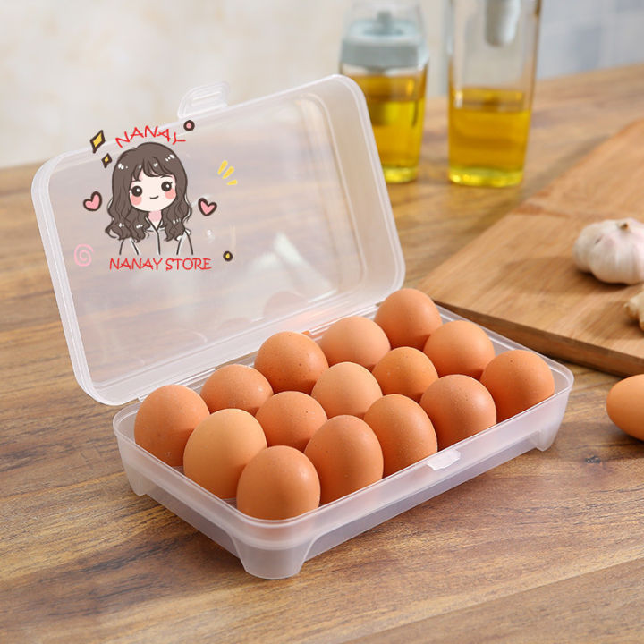 1pc Three-layer Egg Storage Holder For Refrigerator, Household Organizer  For Kitchen, Keeping Eggs Fresh