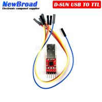 1PCS CP2102 module USB to TTL serial UART STC download cable PL2303 Super Brush line upgrade WATTY Electronics