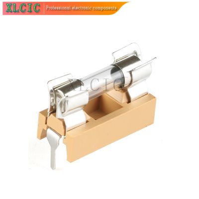 【YF】 10PCS 5x20mm 6x30mm Insurance Tube Socket Fuse Holder Glass Clamp Box HQ With Transparent Cover 6A 10A 250V 5×20 6×30