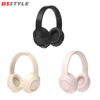 DSstyles DR58บลูทูธหูฟังที่รองรับครอบหูชุดหูฟังแบบพับไร้สายหูฟังมีไมโครโฟนพับได้พร้อมเบสลึก