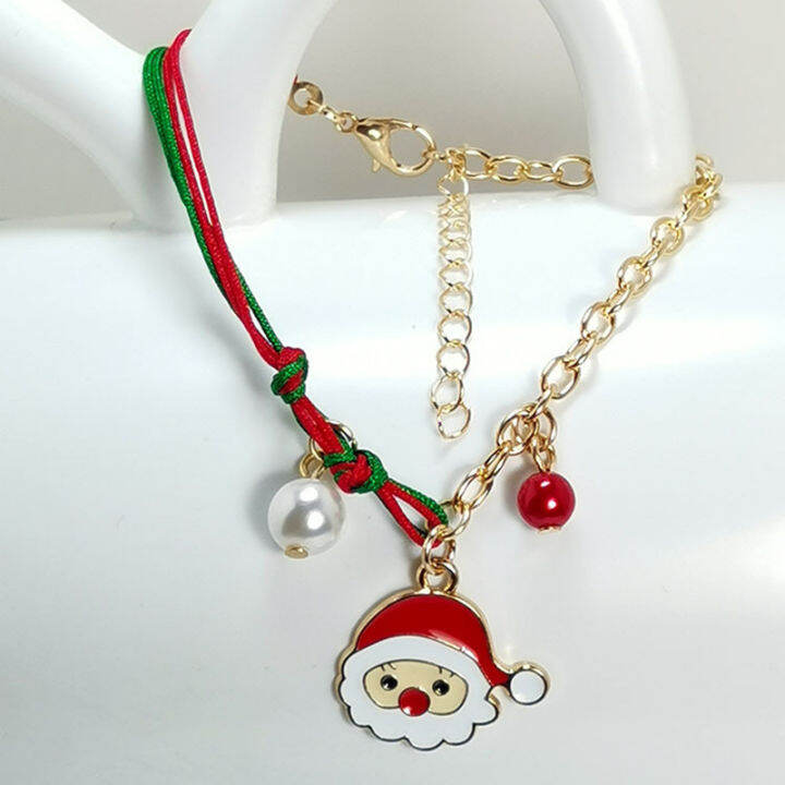 the-new-christmas-father-christmas-bracelet-accessories-snow-ornaments-bracelet-christmas