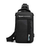 Multifunction Nylon Men Cross Body Bags With USB Charging Chest Pack 2020 Trip Backpack Uni Waterproof Chest Bag Pocket Male