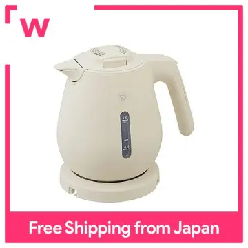 Zojirushi Electric Kettle 1.0L Cup 1 Cup Approximately 60 Seconds High Power 1300W Beige CK-DA10-CA