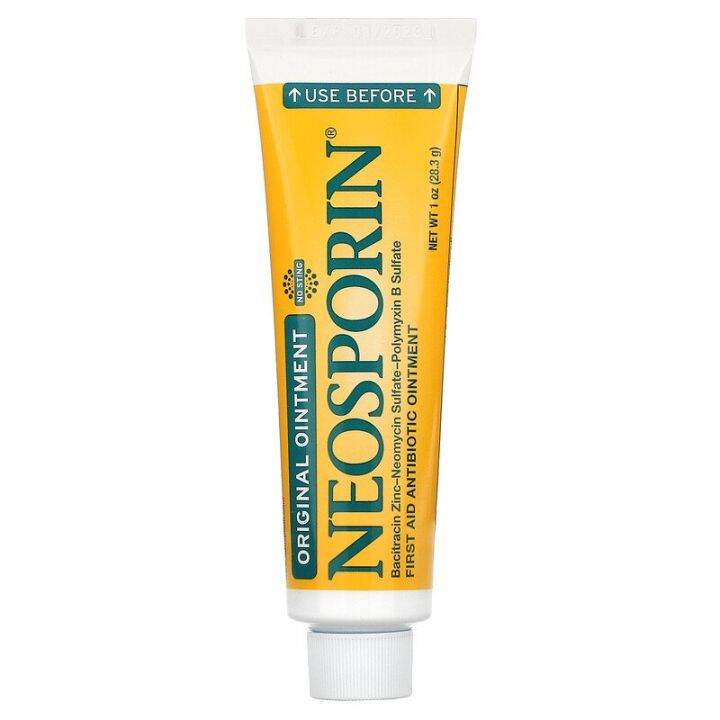 Neosporin, Original Triple Antibiotic Ointment, 1 oz 28.3g First Aid