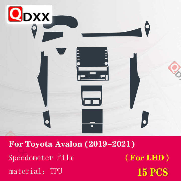 สำหรับ-toyota-avalon-2019-2021ภายในรถคอนโซลกลางโปร่งใส-tpu-ฟิล์มป้องกันอัตโนมัติ-anti-scratc-ฟิล์มซ่อมอุปกรณ์เสริม