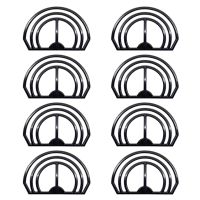 (8-Pack) Hat Brim Bender Brim Bender Hat Shape Restorer Perfect Hat Curving Band, Steaming Optional - Convenient Hat Shaper Design