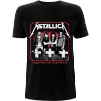 เสื้อยืด Metallica Vintage Master Of Pups Photo 100 MERCH