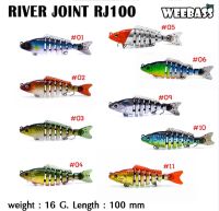 เหยื่อปลอม เหยื่อปลั๊ก WEEBASS LURE รุ่น - RIVER JOINT RJ100 (ปลาบั้ง)