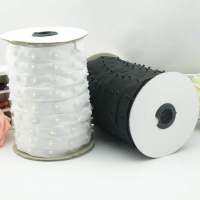 2 Roll 1.8cm Invisible Snap Buttons Tape Fasteners for Sewing Duvet Cover Clothing Bags Accessories