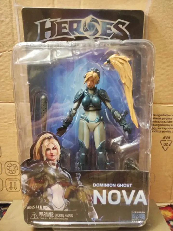 NECA Heroes of The Storm Collectible Model Toy, Arthas Raynor, Sylvanas,  Tyrael, NOVA, Illidain, PVC