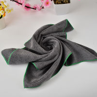 2pcslot 55cm*50cm Grey Microfiber Cleaning Cloths Household Cleaning Glass Car Cleaning Cloth