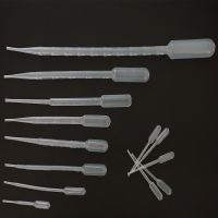 【YF】▬☋  Laboratory Transparent Plastic Dropper 0.2ml/0.5ml/1ml/2ml/3ml/5ml/10ml Pipette Supplies Disposable