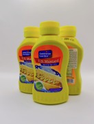 Chai nhỏ 227g XỐT MÙ TẠT VÀNG USA AMERICAN GARDEN Yellow Mustard