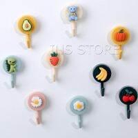 INS ตะขอแขวนติดผนัง ลายการ์ตูนน่ารัก 3D Cartoon coat hook