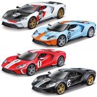 Urago 1:32 Ford GT รุ่นมรดกทางวัฒนธรรมยานพาหนะหล่อแบบคงที่โมเดลรถของเล่นสะสม