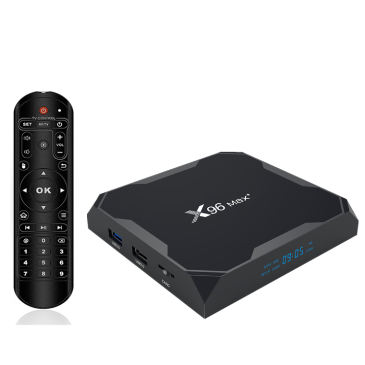 x96-max-plus-32gb-rom-แรม-4gb-32gb-wifi-2-4-5g-bluetooth-cpu-s905x3-android-9-รองรับlan100m-android-tv-box