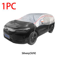 Universal Snow Cover Half Car Cover Hail Sun Rain Indoor Outdoor Protection Cover for SUV Sedan Dustproof Snowproof Sun Shades