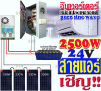 อินเวอร์เตอร์ หม้อแปลงเทอรอยด์ 4000W 24V (ไม่มีชาจเจอร์) เพียวไซน์เวฟ ล้าน% อินเวอร์เตอร์ใบ้ ไม่มีระบบ ชาจไฟลงแบต