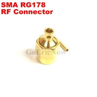 10 pcs RF Coaxial SMA Male For RG178  50-1 Connector Adapter Plug Electrical Connectors