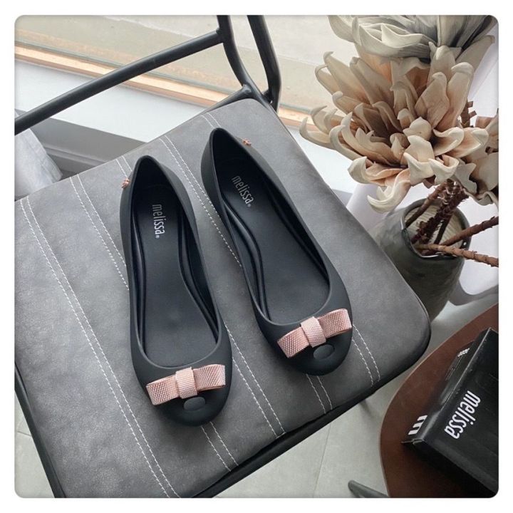 free-shipping-2023melissa-metal-bowknot-womens-shoes-inner-height-enhancing-shoes-fragrant-shoes