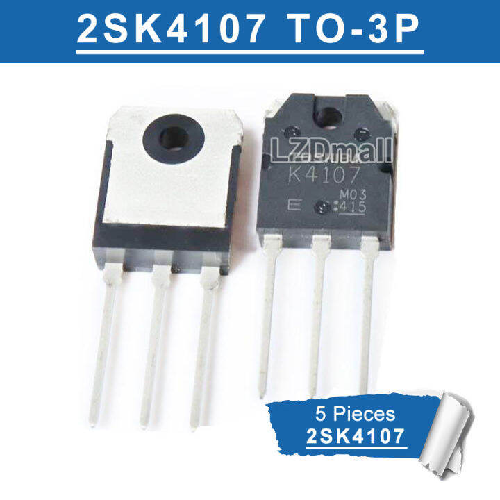 5 Buah 2SK4107 TO3P K4107 TO3P 15A / 500V Transistor MOSFET Mesin Las