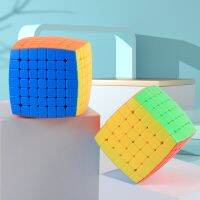 SENGSO Kubus Magnetik 7X7 6X6เกม Rubik ลูกบาศก์มายากล Profesi Puzzitas Kualtinggi Mainan Fidget Anak-Anak