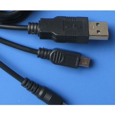 2ใน1 Usb สายชาร์จสำหรับ Psp 1000 2000 3000ชาร์จไฟแฟลชไดร์ฟถ่ายโอนข้อมูลสายไฟสำหรับโซนี่ Psp 2000สายไฟเกมเสริม