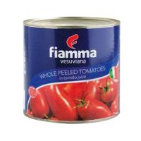 [ส่งฟรี!!!] ไฟมมา วีสุเวียนา มะเขือเทศปอกเปลือกในน้ำมะเขือเทศ 2.55 กก.Fiamma Vesuviana Whole Peeled Tomatoes in Tomato Juice 2.55 kg