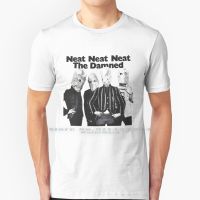 Discontinued! The Damned Neat Neat Neat Classic T Shirt Cotton 6Xl Long Sleeve With Pocket Pocket T Custom Pocket Cheap Pocket