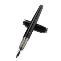 Metal Fountain Pen F Nib 0.5 mm Calligraphy Pen Vintage Gift Pen for Writing Stationery Executive Office School Supplies  Pens