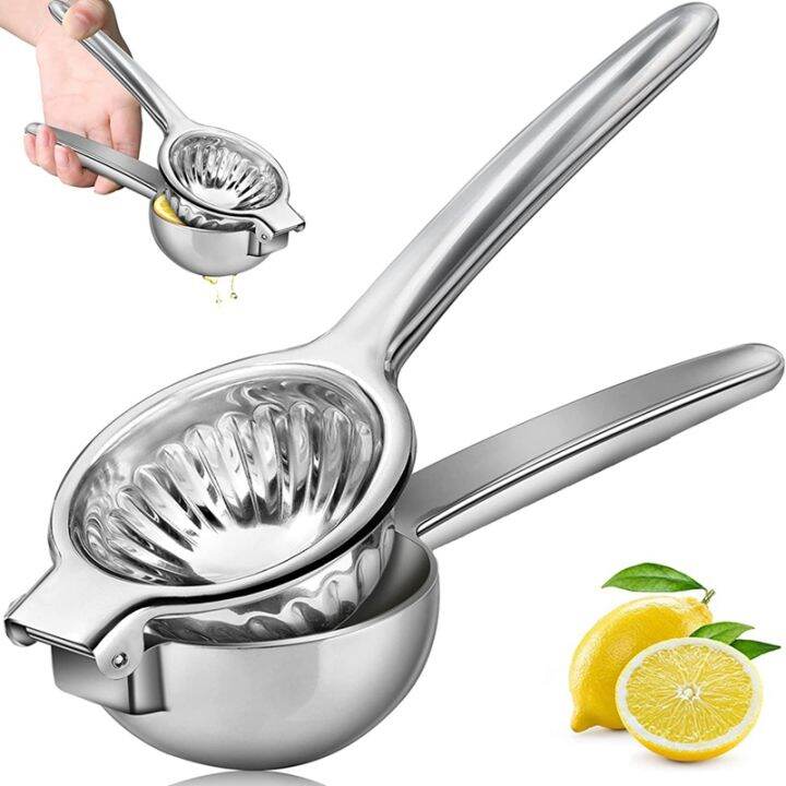 lemon-squeezer-stainless-steel-extra-large-manual-lemon-juicer-squeezer-with-solid-metal