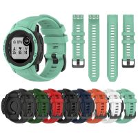 ☢◊✻ Sport Silicone Strap Band For Garmin Instinct 2S Solar/Surf/Camo/Standard Edition 20mm Replacement Watch Bands Wristband