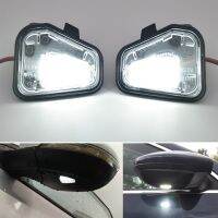 ℗☃♕ 2Pieces LED Puddle Light Bulb Under Side Mirror Light No Error Led Puddle Lamp For Volkswagen VW Passat EOS CC Scirocco Jetta