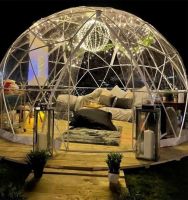 ✼♂ Customizable internet celebrity outdoor house transparent ball sky restaurant hotel yurt tent