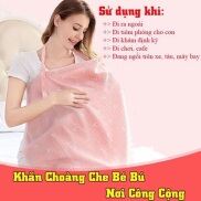 Khăn che bé bú nơi đông người đa năng