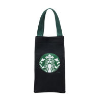 กระเป๋าถือ Starbuck ร้านเรือธง Starbuck 2020แฟชั่นผู้หญิงกระเป๋าผ้าใบจีนกระเป๋าถือนันทนาการของเด็กผู้หญิงสตาร์บัคพิมพ์ลายใหม่รุ่นเกาหลี