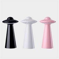 USB Rechargeable LED Desk Lamp Creative UFO Night Light Student Smart Reading Sunset Light Eye Protection Lights For Bedroom