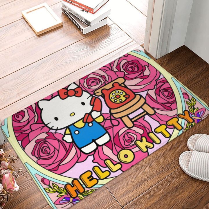 Hello Kitty Door Mats Rubber Shoes Scraper 24 x 16 Doormat Patio