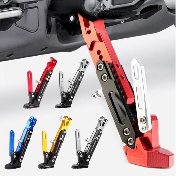 motorcycle-parking-kick-stand-cnc-adjustable-stand-motocross-scooter-accessories-for-ktm-1190-adventuer-1190-sc8r-125-exc-125sx