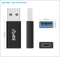 USB 3.1 Male to Type-C Female Adapter,USB A to USB C 3.1 GEN 2 Converter,Support Double Sided 10Gbps Charging Data