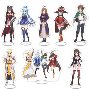 Lalatina Character Konosuba Action Stand Models, Standing Sign Toys