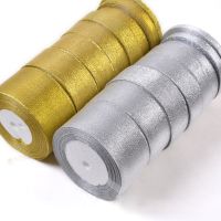 【CC】 Gold and 25 Yard/22M Metallic Luster Wedding Decoration Card Wrapping