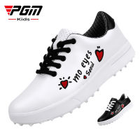 PGM Kids Golf Shoes Boys Girls Youth Waterproof Anti-skid children Sports Shoes Light Weight Soft and Breathable Sneaker XZ121