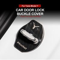 4pcs/set Car Door Lock Protection Cover For Tesla Model 3 2022 Model Y Anti-rust Protector Sticker Model Y 2023 Car Assessoires